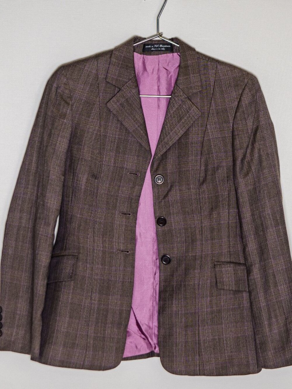 FYR Macedónia. Women's Grey and Brown Jacket
